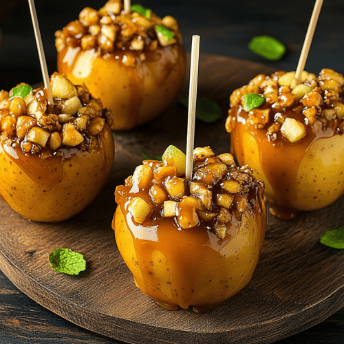 Pommes au Caramel Faciles et Délicieuses