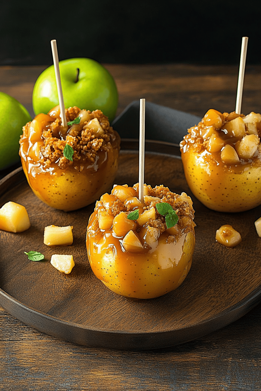 Pommes au Caramel Faciles et Délicieuses ingredients