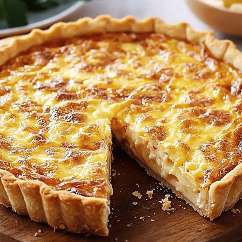 Quiche Lorraine légère et savoureuse