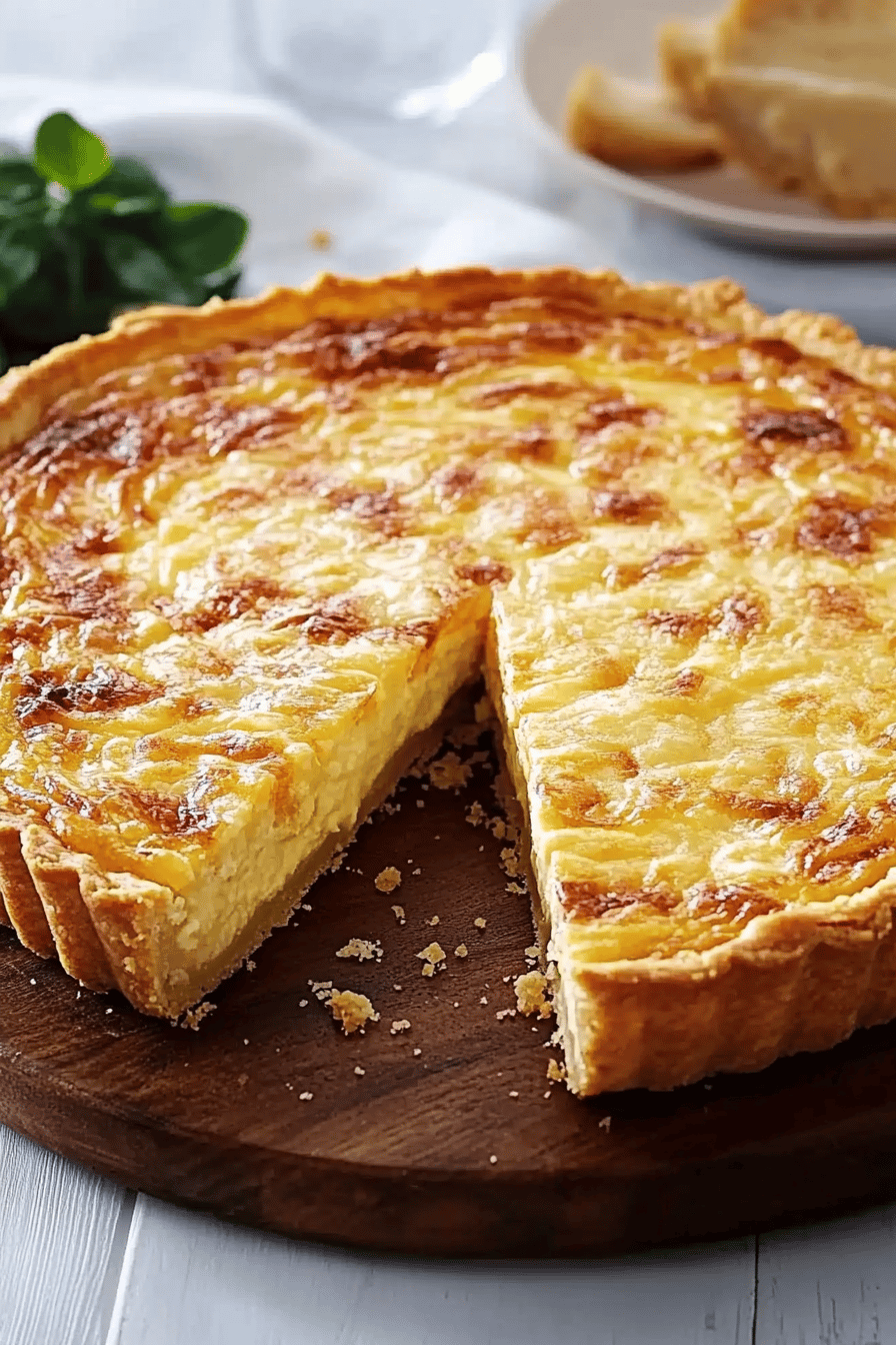 Quiche Lorraine légère et savoureuse ingredients