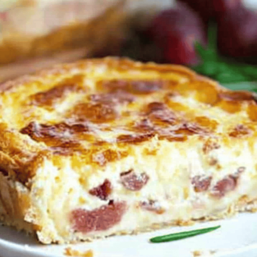 Quiche Lorraine légère sans crème