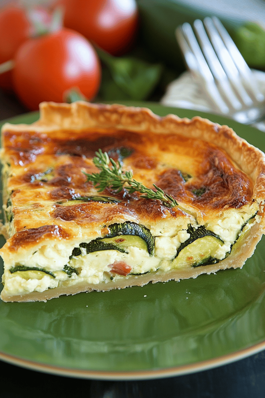 Quiche facile aux courgettes et thon ingredients