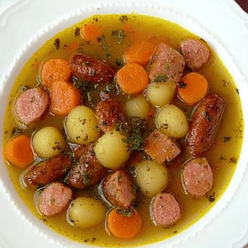 Ragoût de saucisses Thermomix facile et délicieux