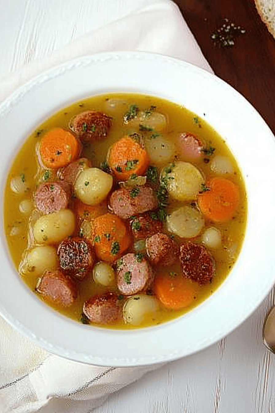 Ragoût de saucisses Thermomix facile et délicieux Final Dish Presentation