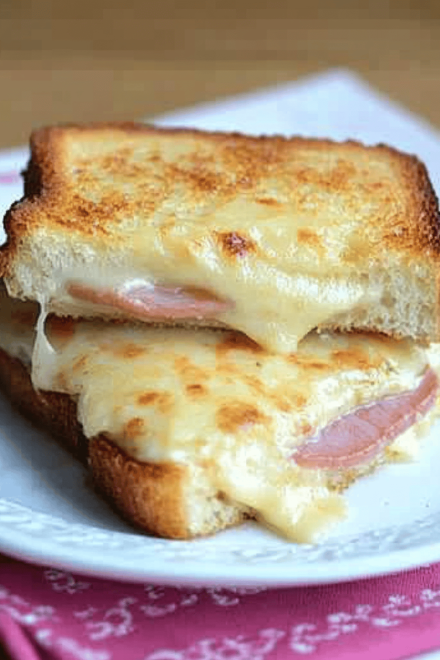 Recette Croque-Monsieur facile et délicieuse Final Dish Presentation