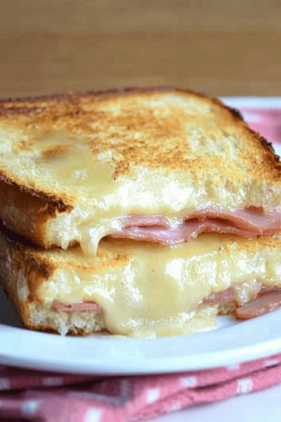 Recette Croque-Monsieur facile et délicieuse Final Dish Presentation