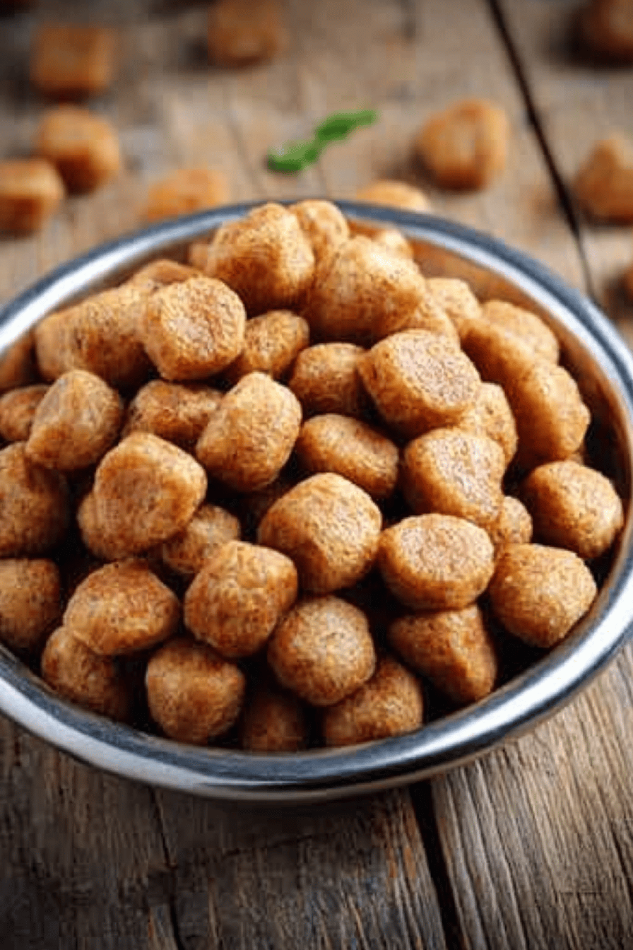 Recette Croquettes Maison pour Chien et Chat Final Dish Presentation