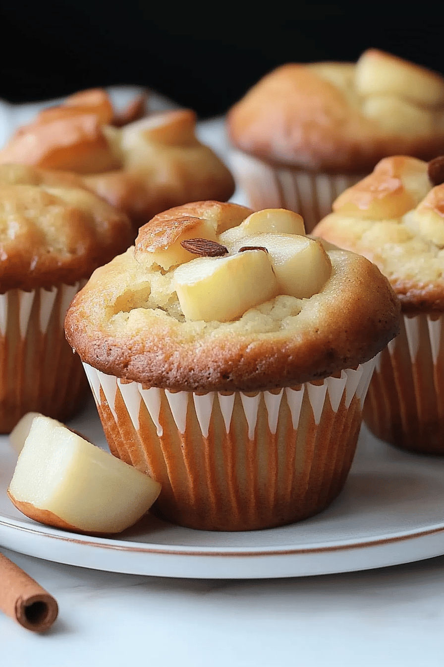 Recette Muffins Pommes Cannelle Final Dish Presentation