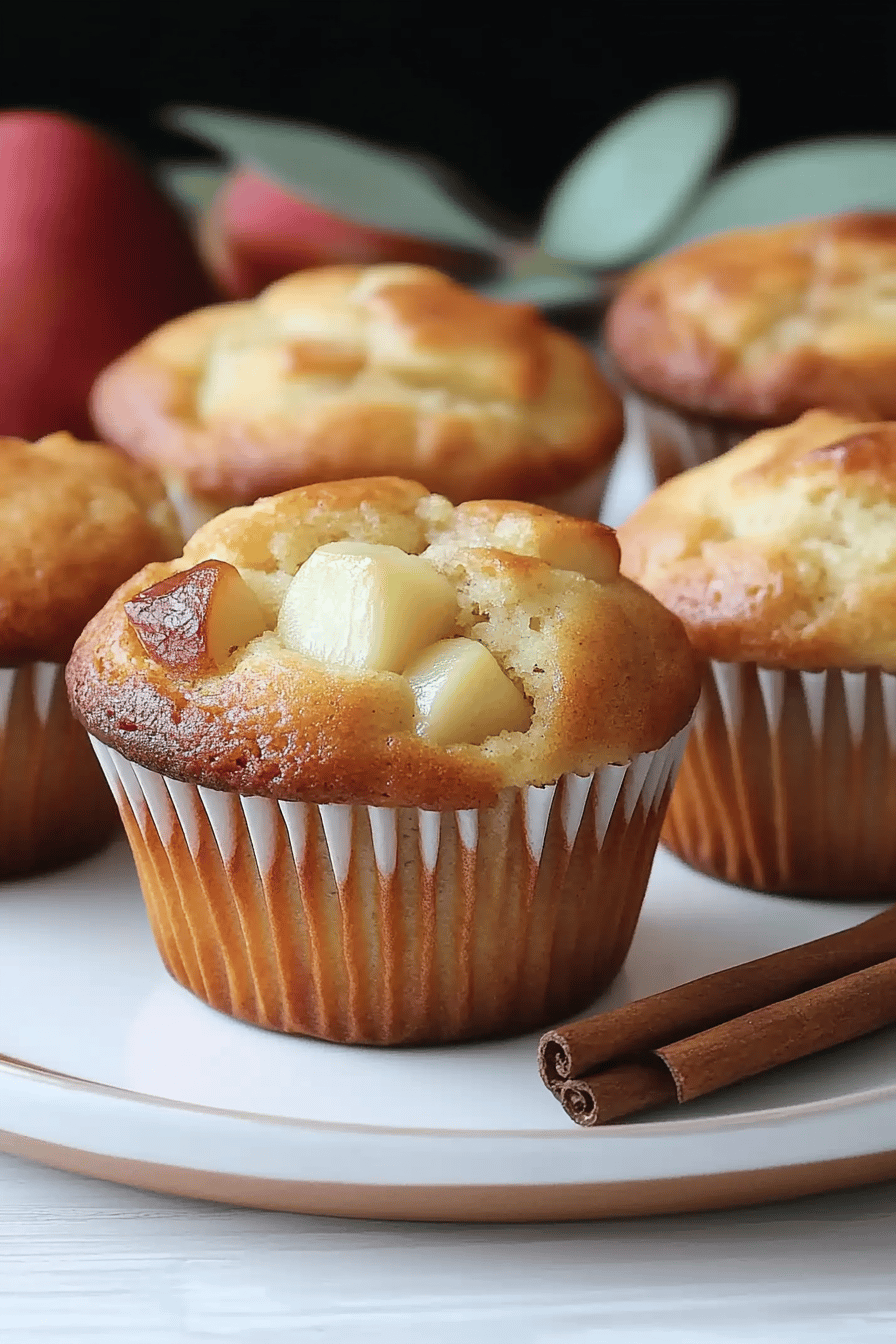 Recette Muffins Pommes Cannelle ingredients