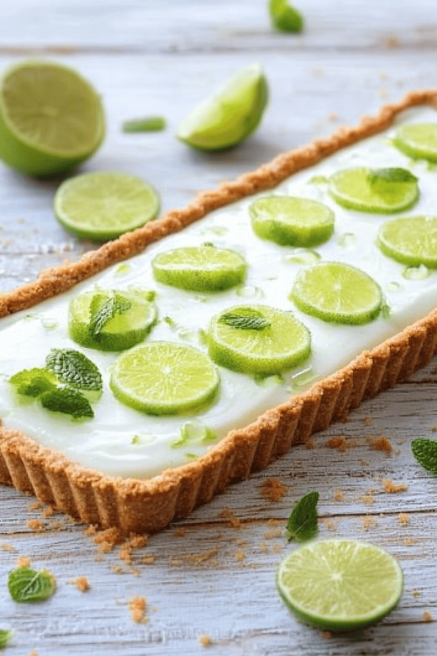 Recette Tarte Mojito Thermomix : Simple et Savoureuse Final Dish Presentation