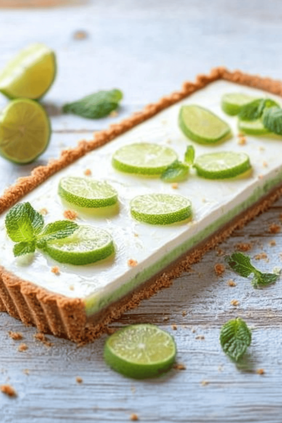 Recette Tarte Mojito Thermomix : Simple et Savoureuse Final Dish Presentation