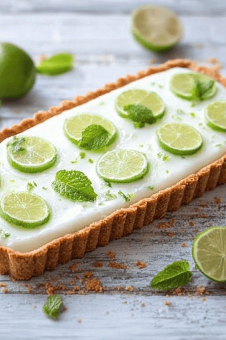 Recette Tarte Mojito Thermomix : Simple et Savoureuse ingredients