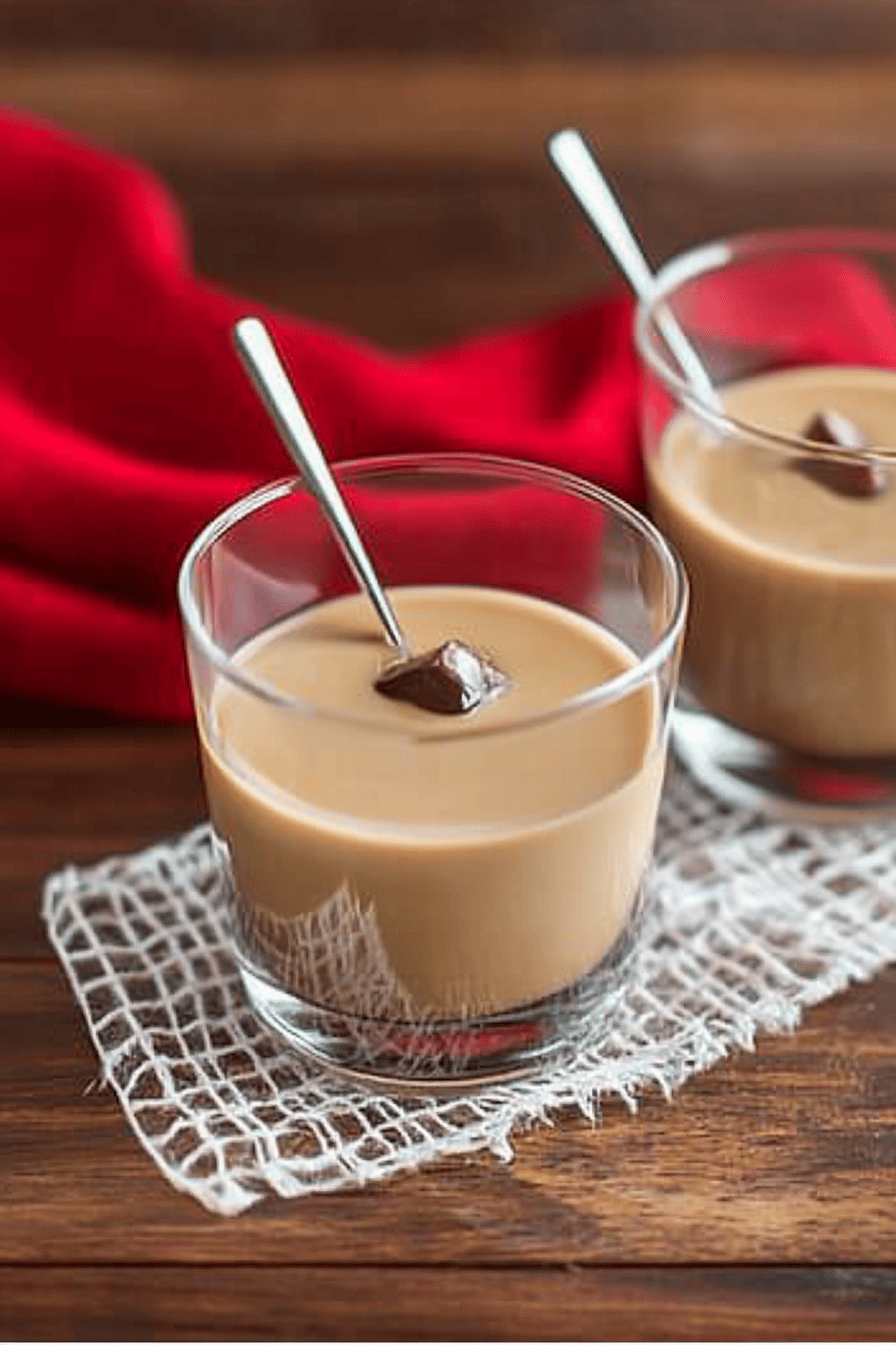Recette de Crème de Whisky Baileys au Thermomix Final Dish Presentation