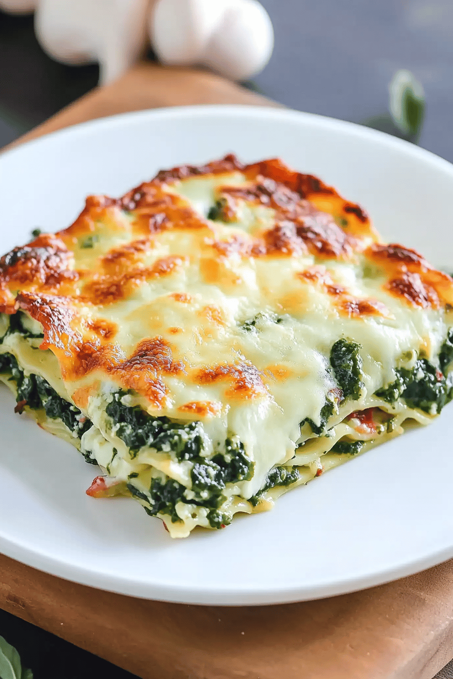 Recette de Lasagne aux Épinards et Chèvre ingredients