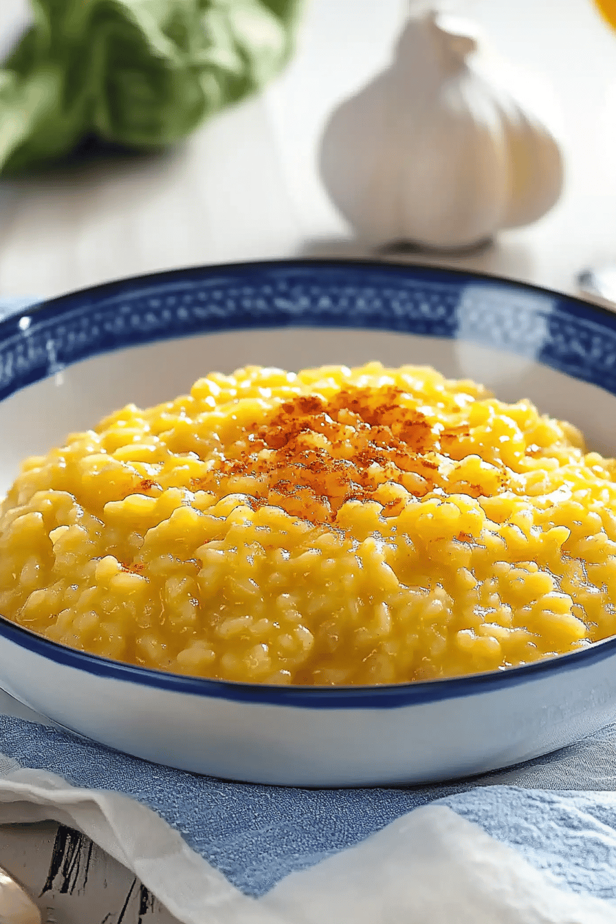 Recette de Risotto à la Milanaise Facile et Délicieuse ingredients