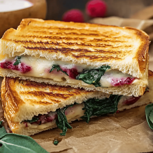 Recette facile : Croque-monsieur gourmet à la framboise