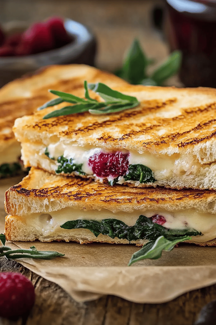 Recette facile : Croque-monsieur gourmet à la framboise ingredients