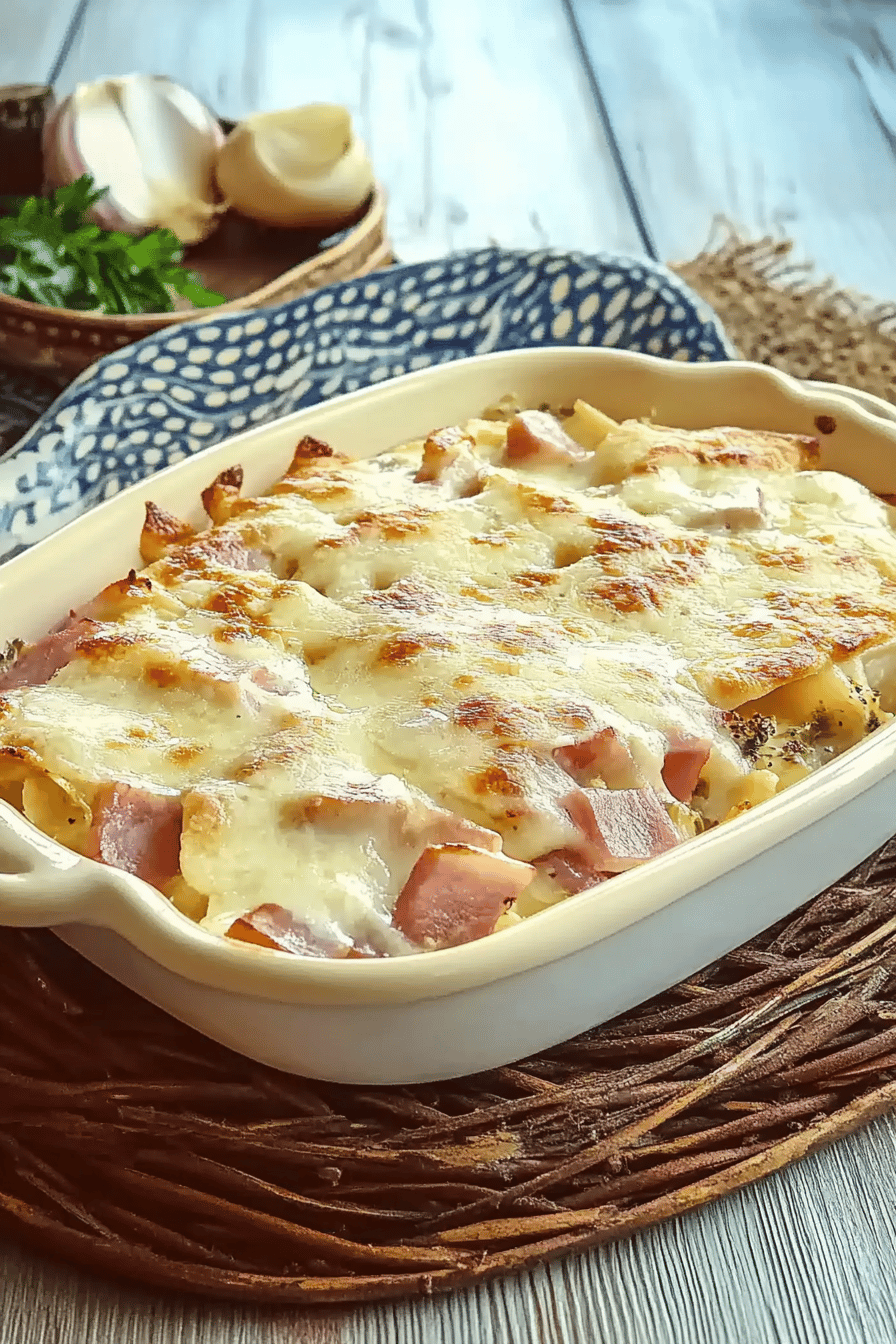 Recette facile : Tartiflette légère variée ingredients