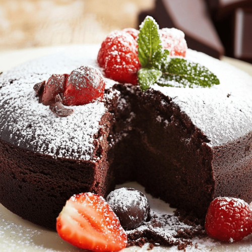 Recette facile de cake fondant au chocolat