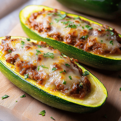 Recette facile de courgettes farcies à la viande