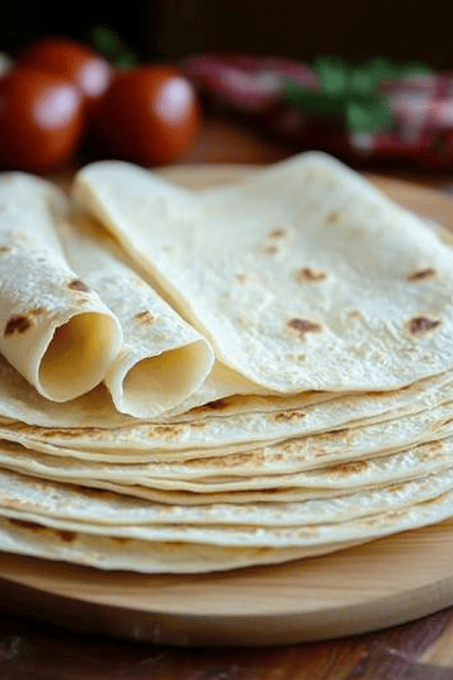 Recette facile de pâte à wrap Final Dish Presentation