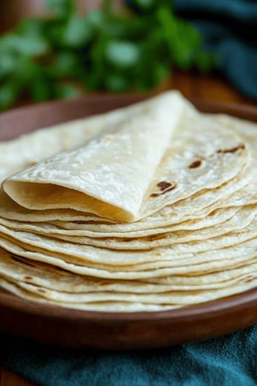 Recette facile de pâte à wrap Final Dish Presentation
