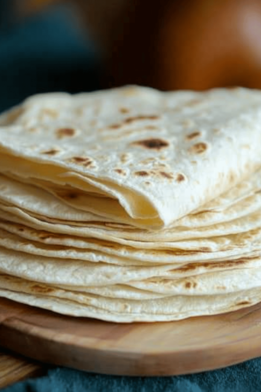 Recette facile de pâte à wrap ingredients