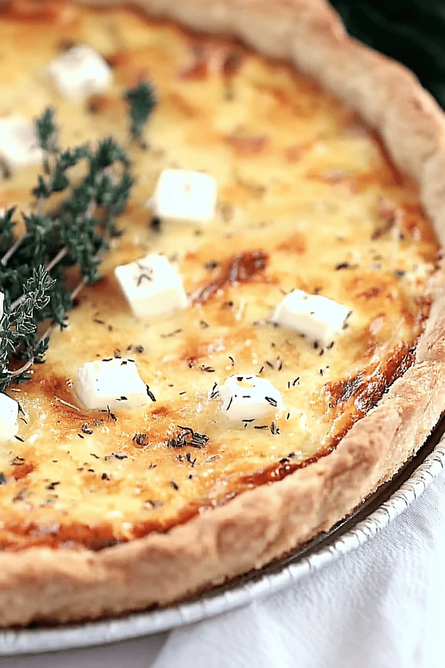 Recette facile de tarte au poulet, chèvre et miel ingredients