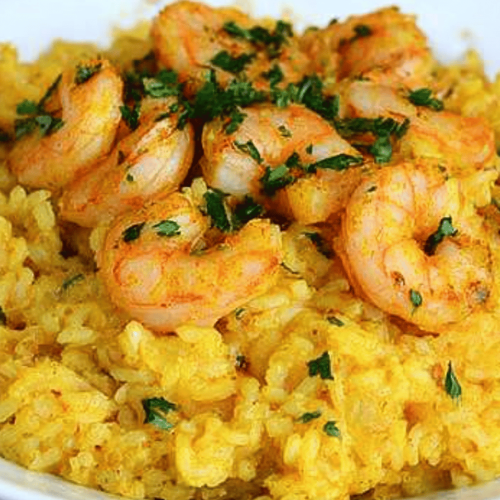 Risotto Crevettes et Curry: Recette Facile