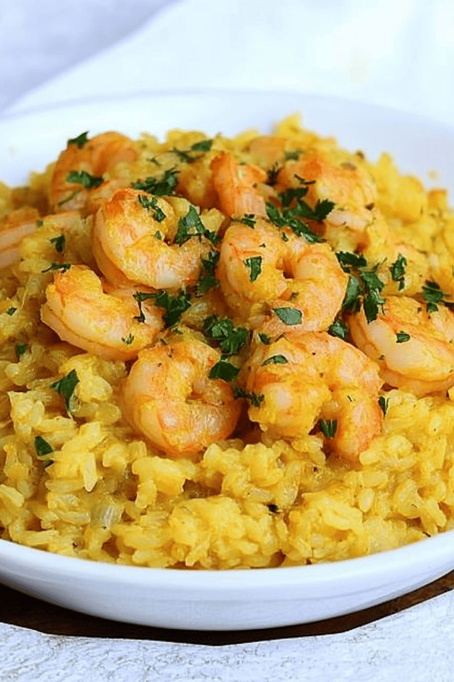 Risotto Crevettes et Curry: Recette Facile ingredients