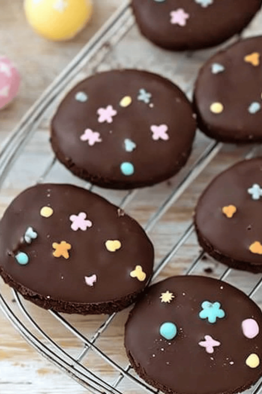 Sablés de Pâques au Chocolat Thermomix : Recette Facile Final Dish Presentation