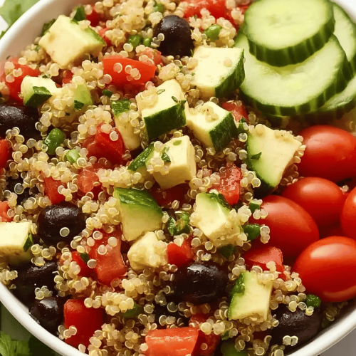 Salade Quinoa Saine et Facile