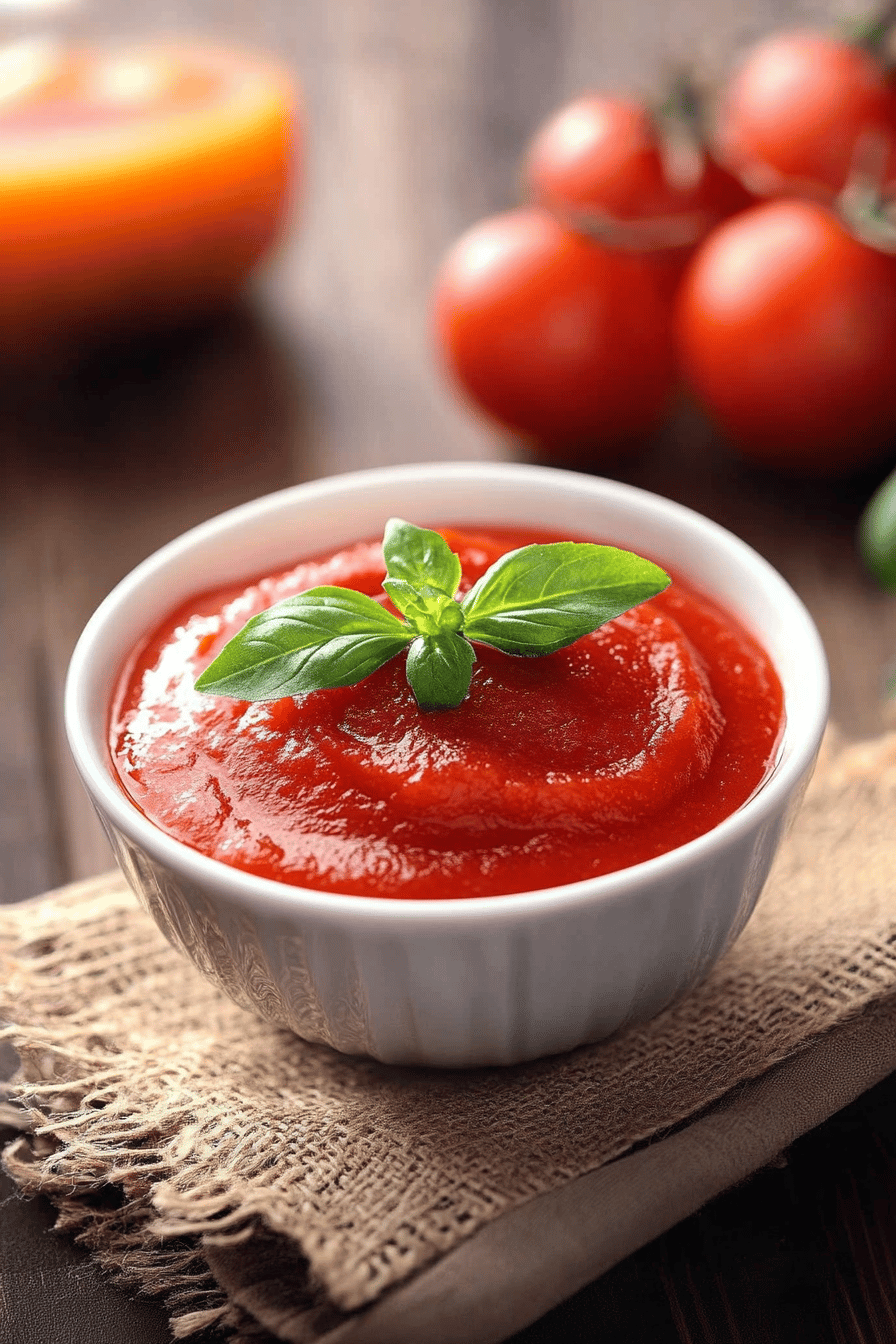 Sauce Tomate Maison: Un Choix Simple et Savoureux ingredients