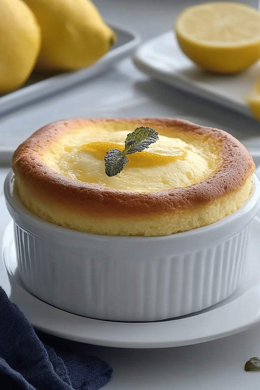 Soufflé au Citron Léger: Un Dessert Aérien et Facile ingredients