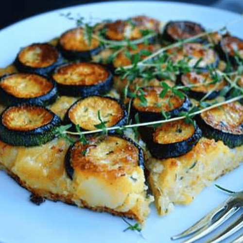 Tarte à la Polenta et Courgettes: Recette Simple et Savoureuse