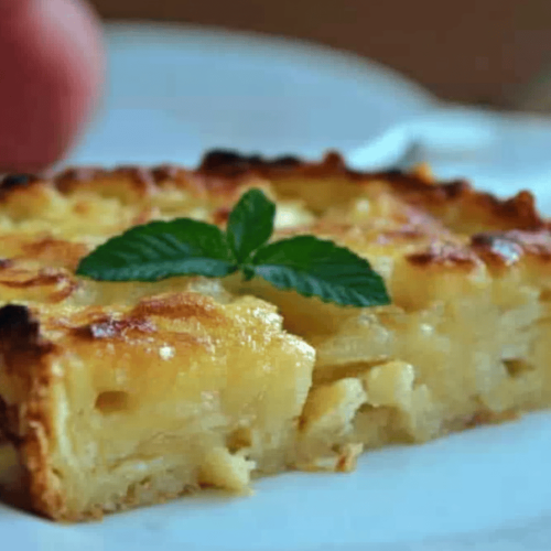 Tarte aux pommes facile sans pâte
