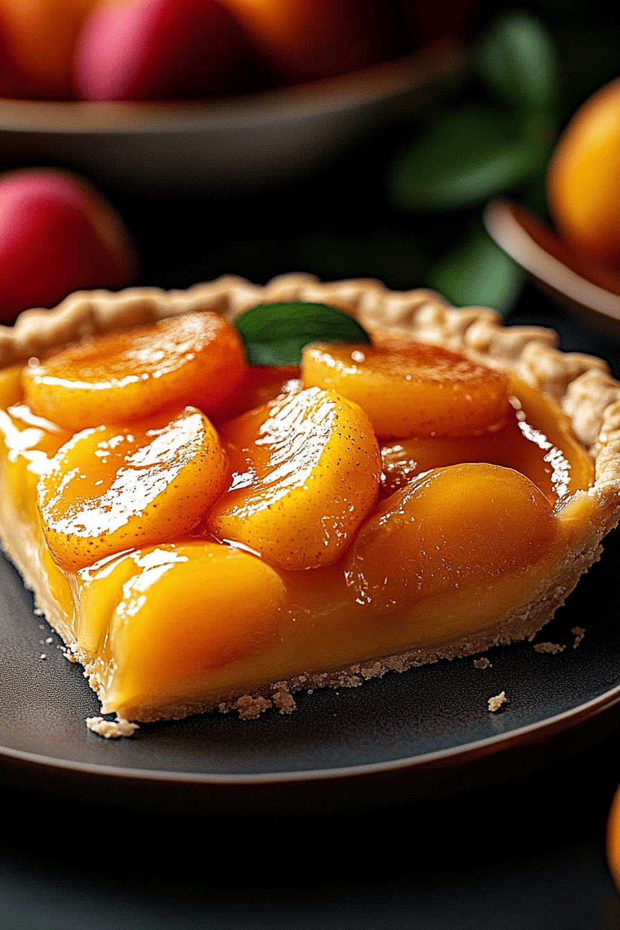 Tarte briochée aux pêches rapide et savoureuse ingredients