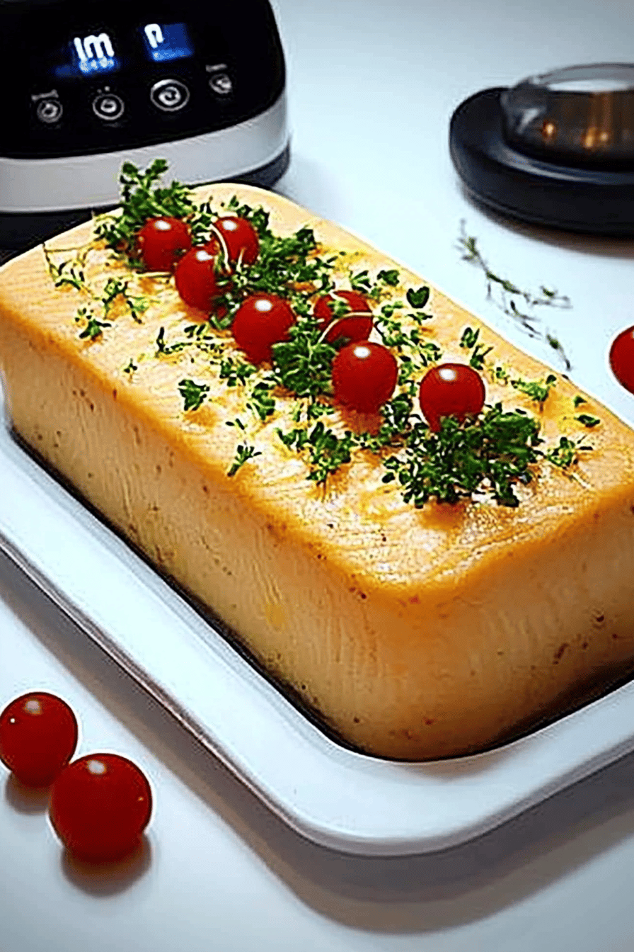 Terrine de saumon au Thermomix Final Dish Presentation