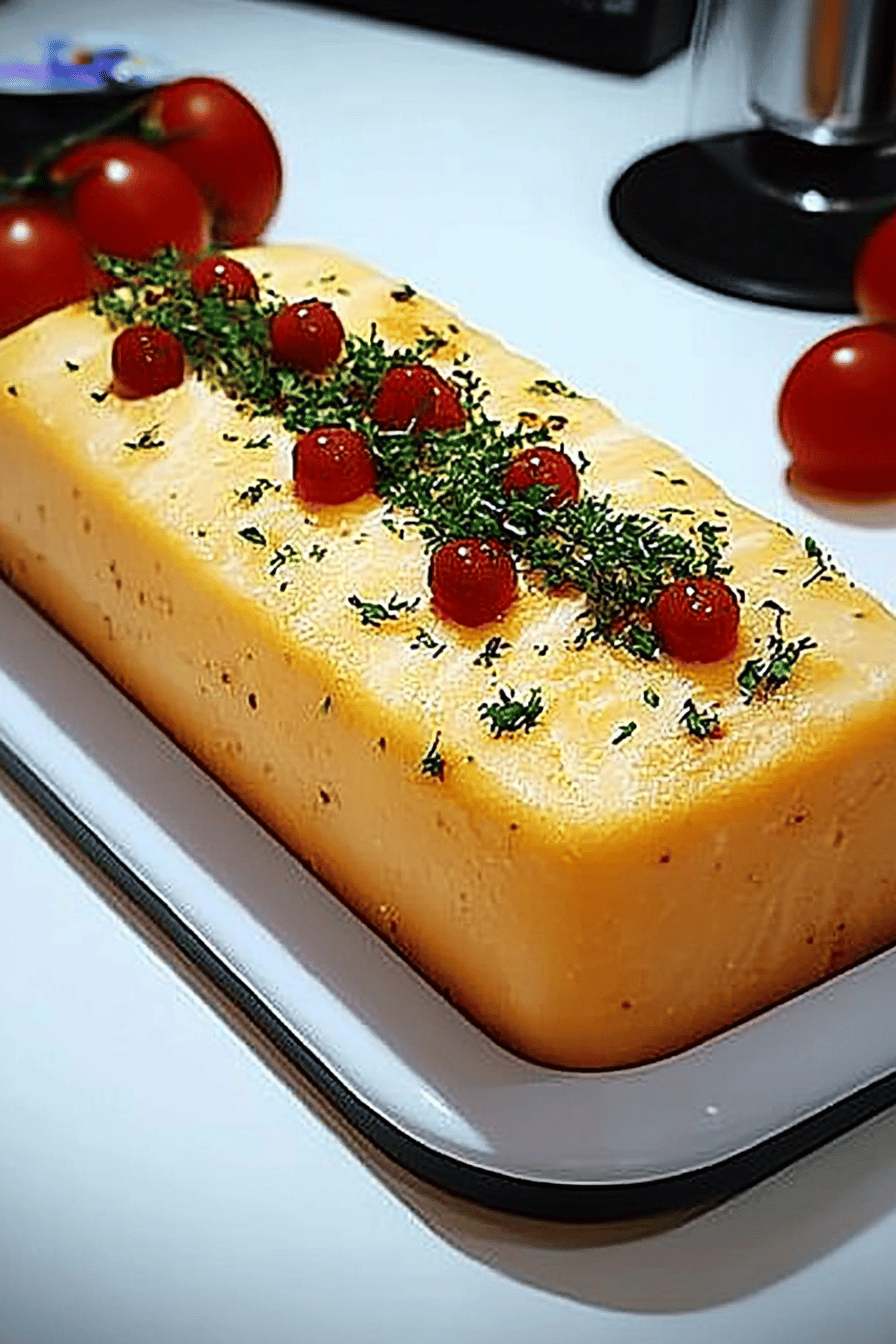 Terrine de saumon au Thermomix Final Dish Presentation