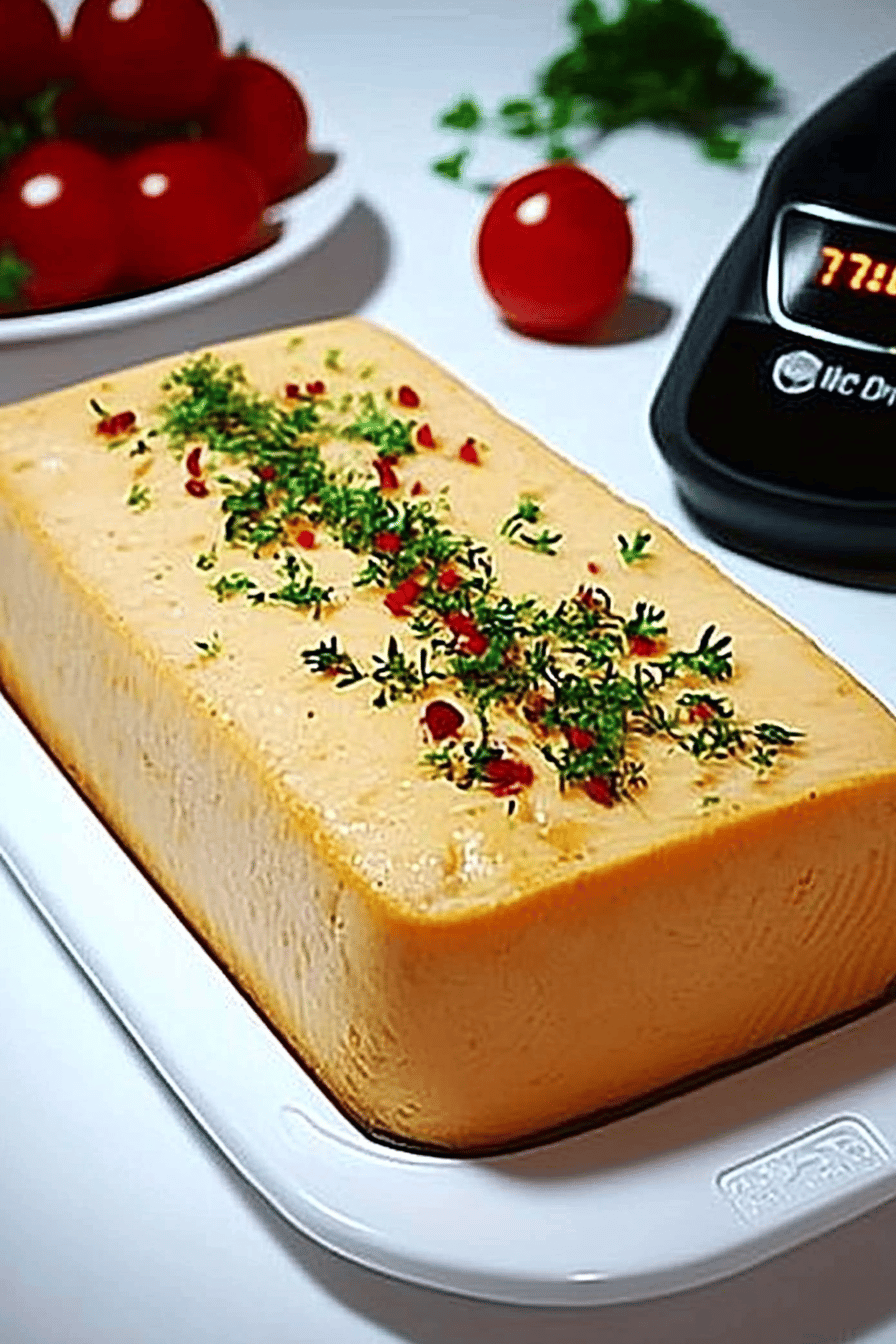 Terrine de saumon au Thermomix ingredients