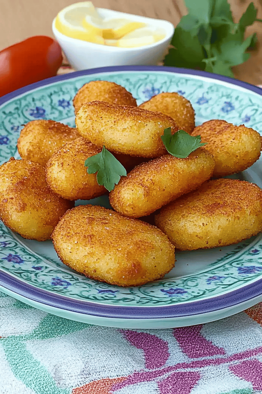 Titre court : Beignets de Poisson Faciles au Thermomix Final Dish Presentation