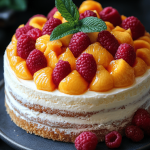 Charlotte à la Mangue Délicieuse L'Éclat de l'Été