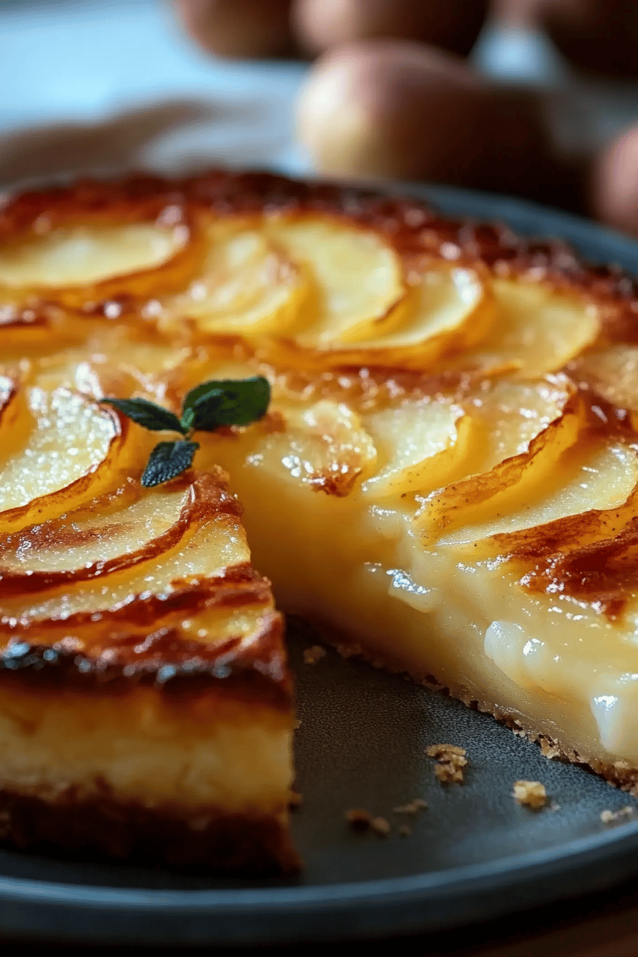 Flan aux pommes sain et irrésistible