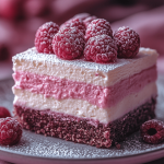Gâteau Céleste Pistache-Framboise