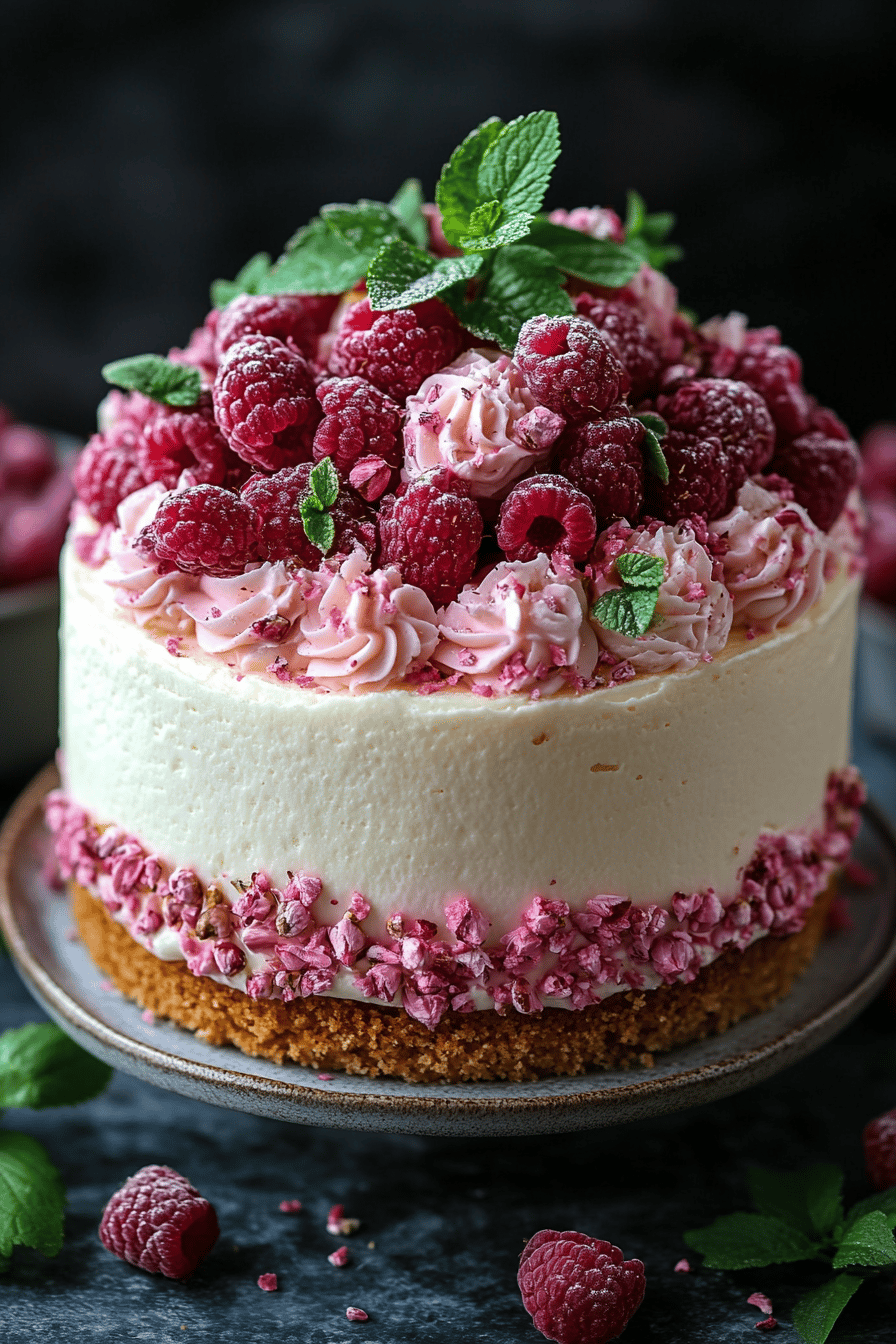 Gâteau Céleste Pistache-Framboise ingredients
