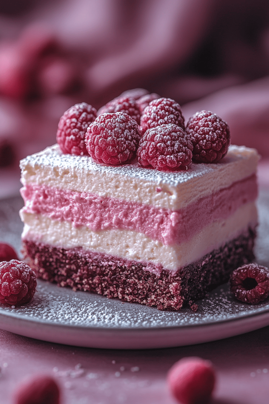 Gâteau Céleste Pistache-Framboise