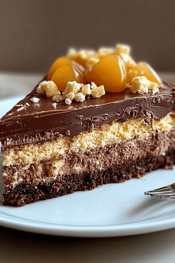 gateau-crousti-fondant-chocolat-poire-un-pure-delitement Gateau Crousti-Fondant Chocolat-Poire: Un Pure Délitement