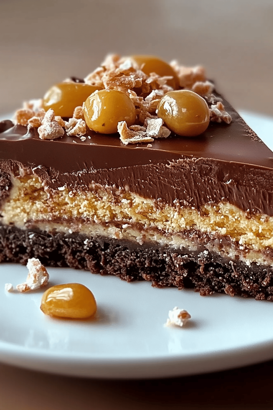 Gateau Crousti-Fondant Chocolat-Poire: Un Pure Délitement ingredients