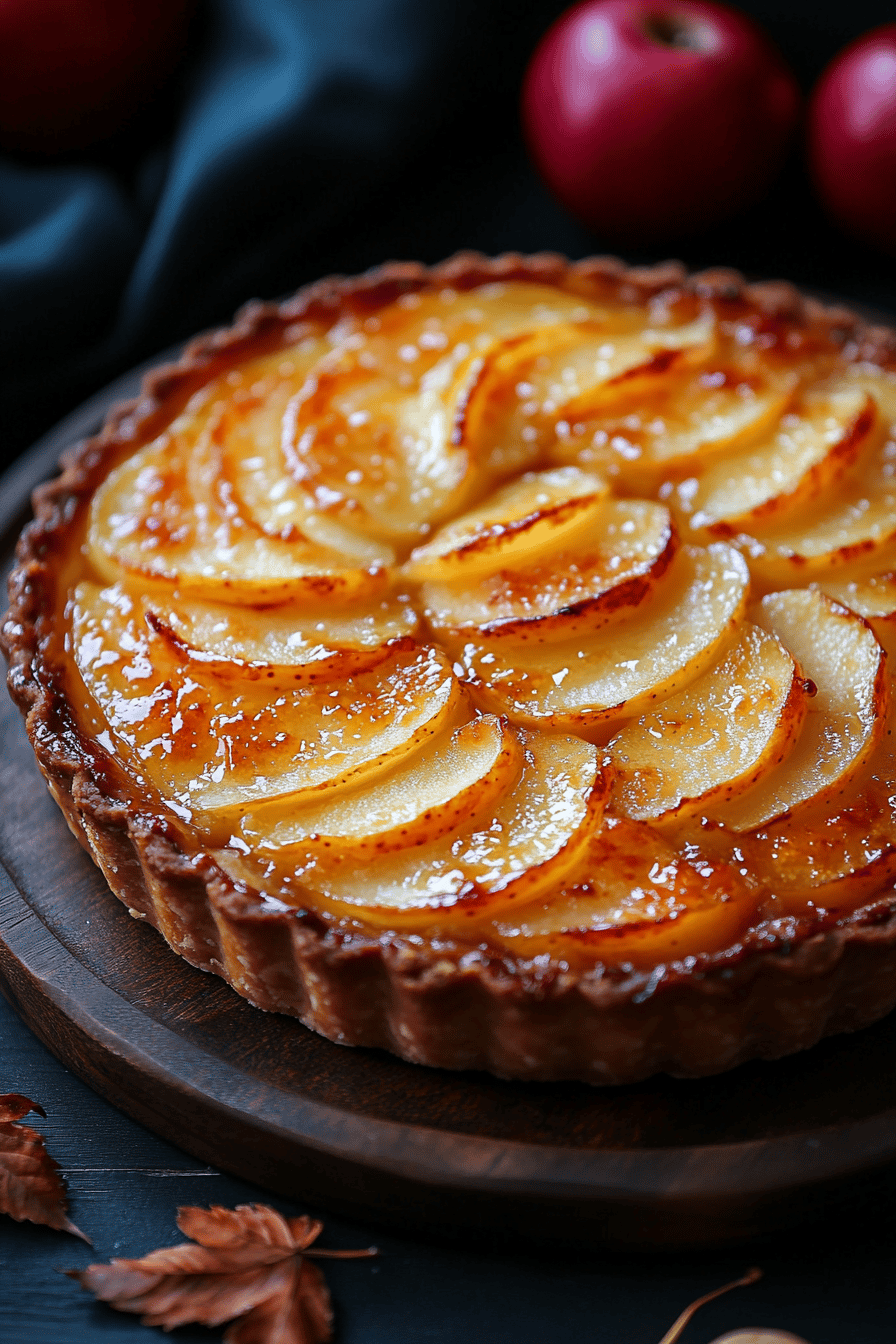 Gâteau aux Pommes Irrésistible la Douceur qui Séduit Tout le Monde Final Dish Presentation