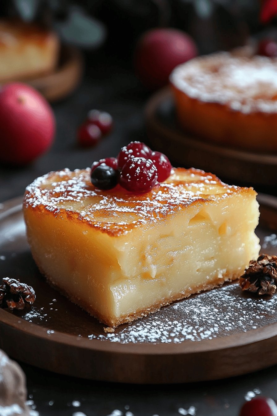 Gâteau aux pommes léger Dessert sans culpabilité